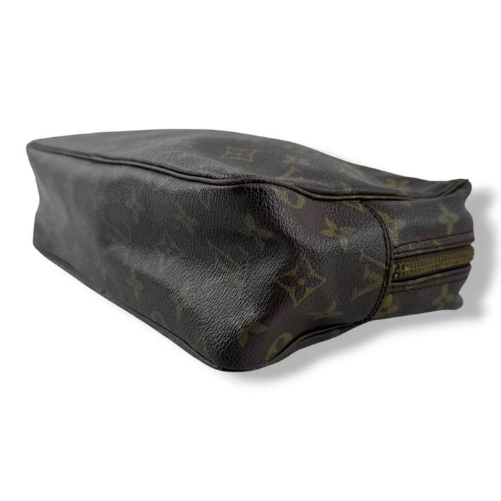 Louis Vuitton True Trousse 28 Brown Monogram Toiletry Pouch - Lux Central