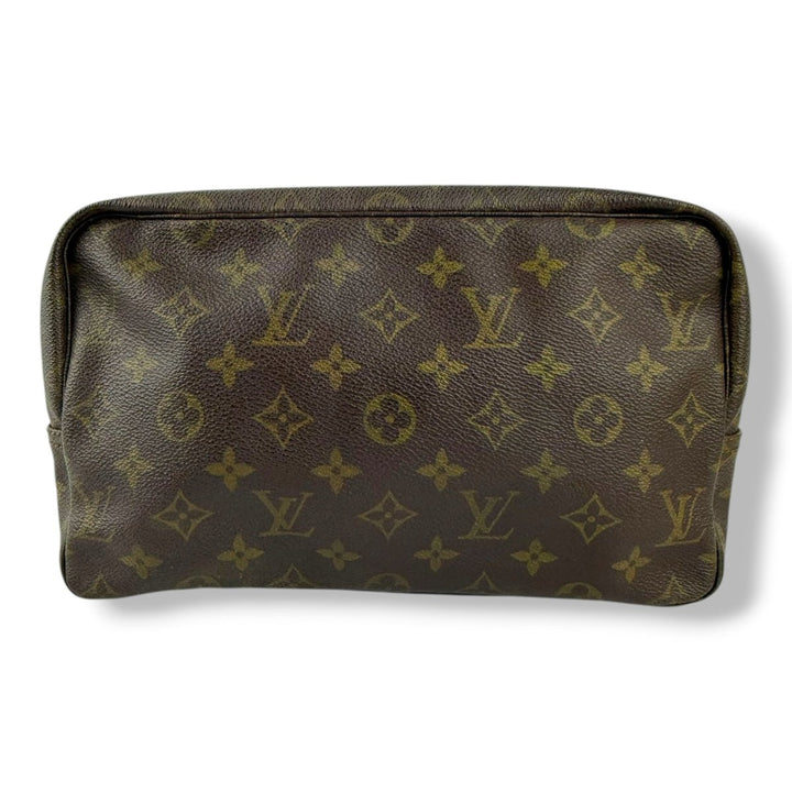 Louis Vuitton True Trousse 28 Brown Monogram Toiletry Pouch - Lux Central