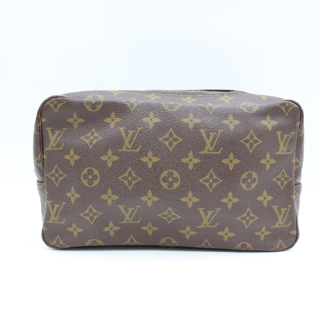 Louis Vuitton True Trousse 28 Brown Monogram Toiletry Pouch - Lux Central