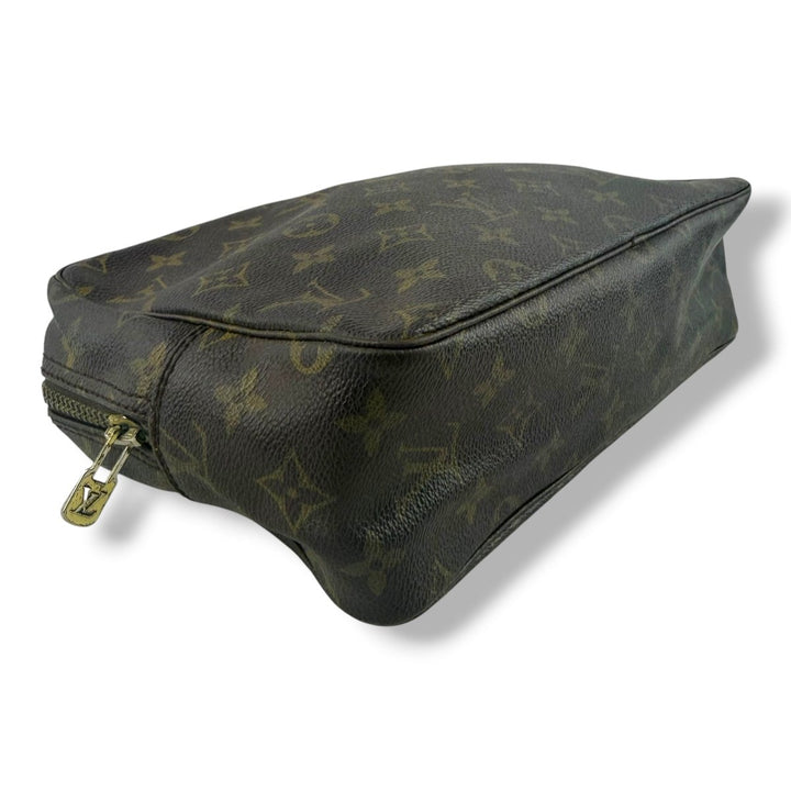 Louis Vuitton True Trousse 28 Brown Monogram Toiletry Pouch - Lux Central