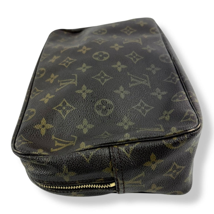 Louis Vuitton True Trousse 28 Brown Monogram Toiletry Pouch - Lux Central