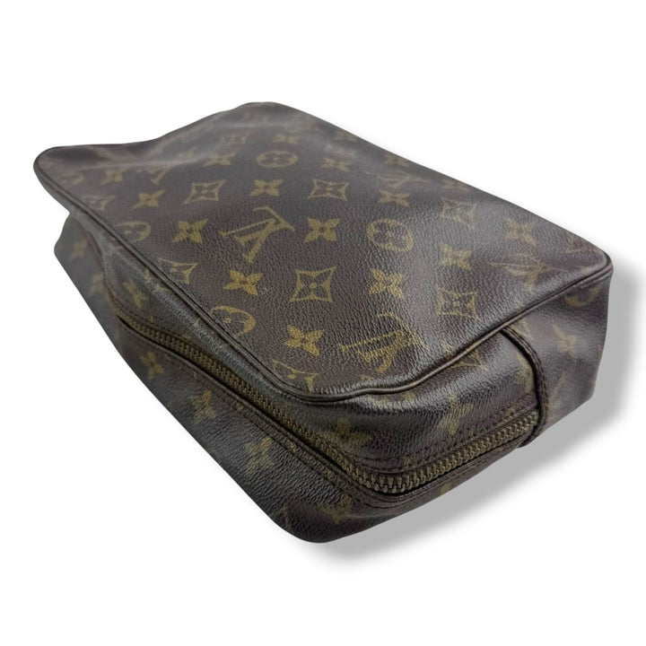 Louis Vuitton True Trousse 28 Brown Monogram Toiletry Pouch - Lux Central