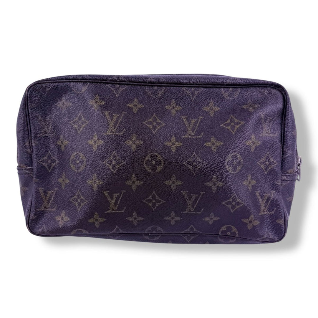 Louis Vuitton True Trousse 28 Brown Monogram Toiletry Pouch - Lux Central
