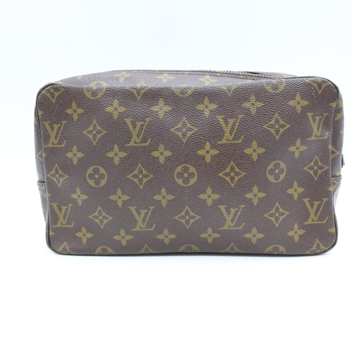 Louis Vuitton True Trousse 28 Brown Monogram Toiletry Pouch - Lux Central