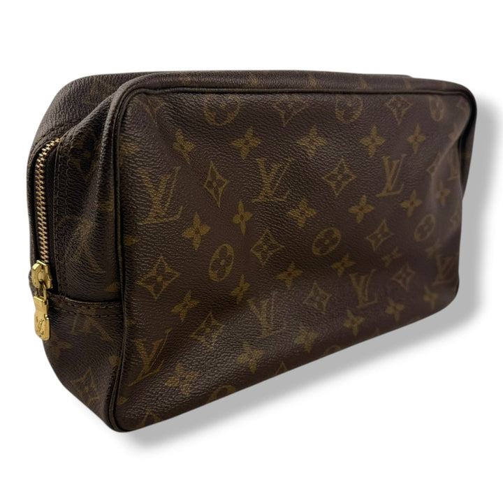Louis Vuitton True Trousse 28 Brown Monogram Toiletry Pouch - Lux Central