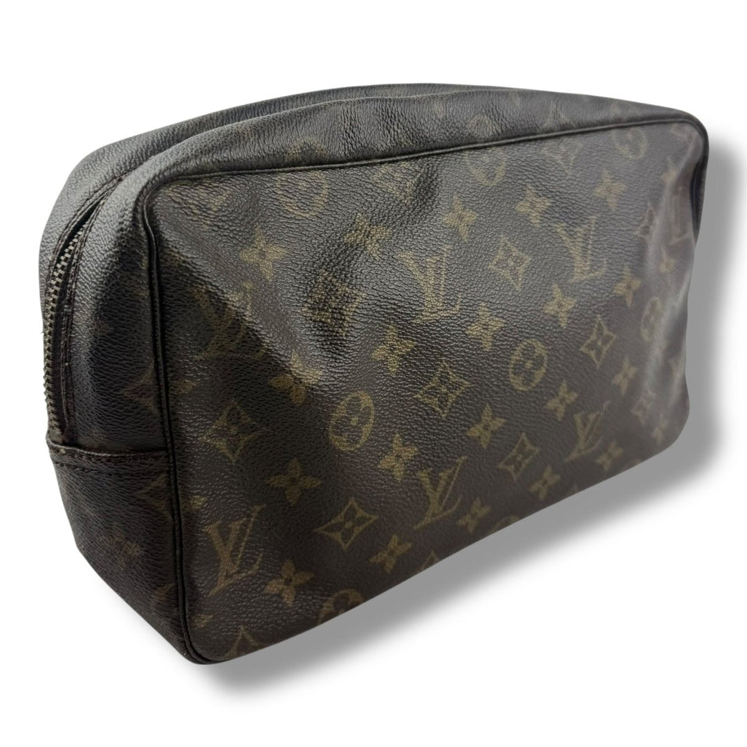 Louis Vuitton True Trousse 28 Brown Monogram Toiletry Pouch - Lux Central