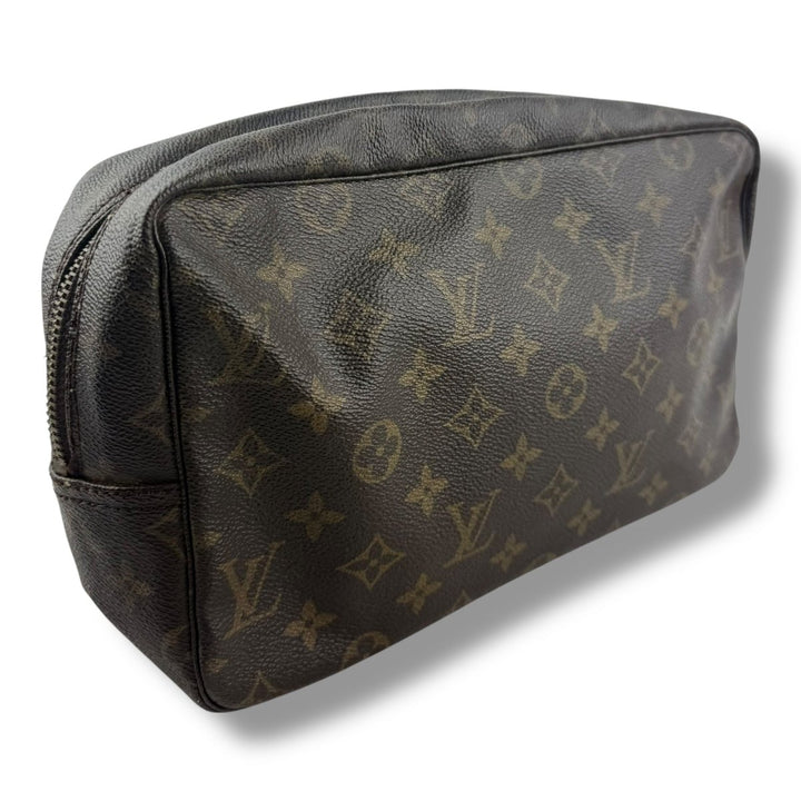 Louis Vuitton True Trousse 28 Brown Monogram Toiletry Pouch - Lux Central