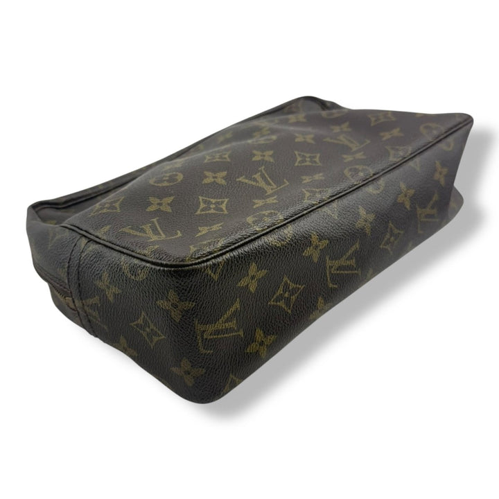 Louis Vuitton True Trousse 28 Brown Monogram Toiletry Pouch - Lux Central