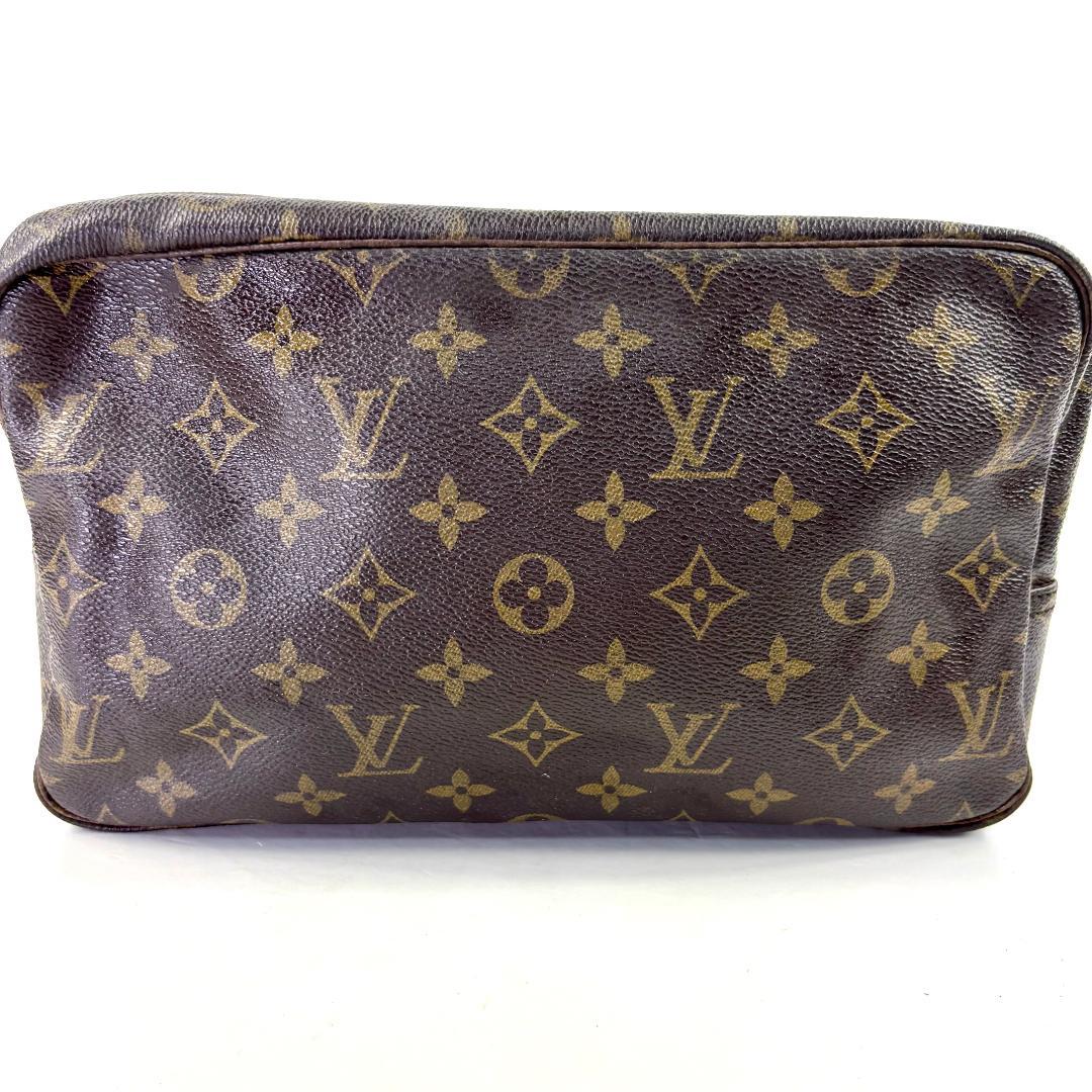 Louis Vuitton True Trousse 28 Brown Monogram Toiletry Pouch - Lux Central