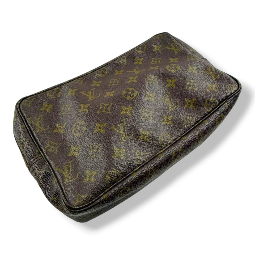 Louis Vuitton True Trousse 28 Brown Monogram Toiletry Pouch - Lux Central