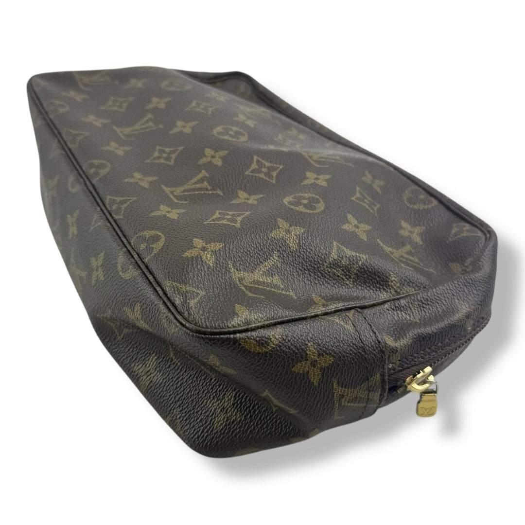 Louis Vuitton True Trousse 28 Brown Monogram Toiletry Pouch - Lux Central