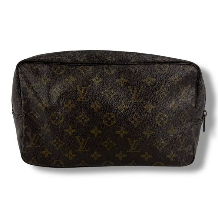 Louis Vuitton True Trousse 28 Brown Monogram Toiletry Pouch - Lux Central