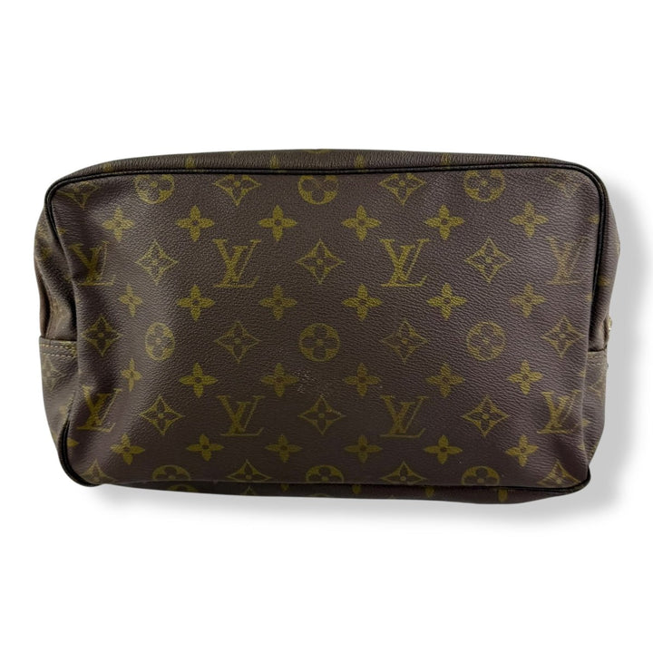 Louis Vuitton True Trousse 28 Brown Monogram Toiletry Pouch - Lux Central