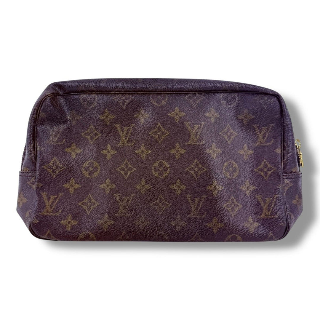 Louis Vuitton True Trousse 28 Brown Monogram Toiletry Pouch - Lux Central