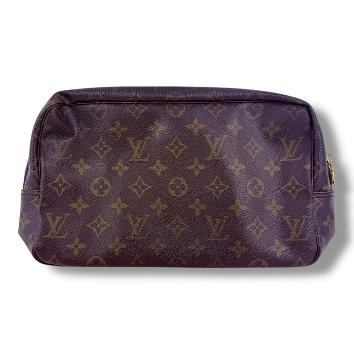Louis Vuitton True Trousse 28 Brown Monogram Toiletry Pouch - Lux Central