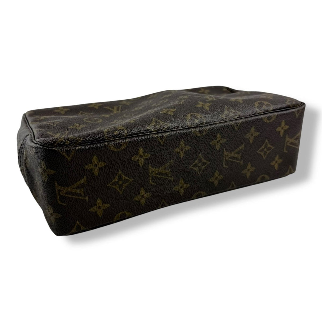 Louis Vuitton True Trousse 28 Brown Monogram Toiletry Pouch - Lux Central