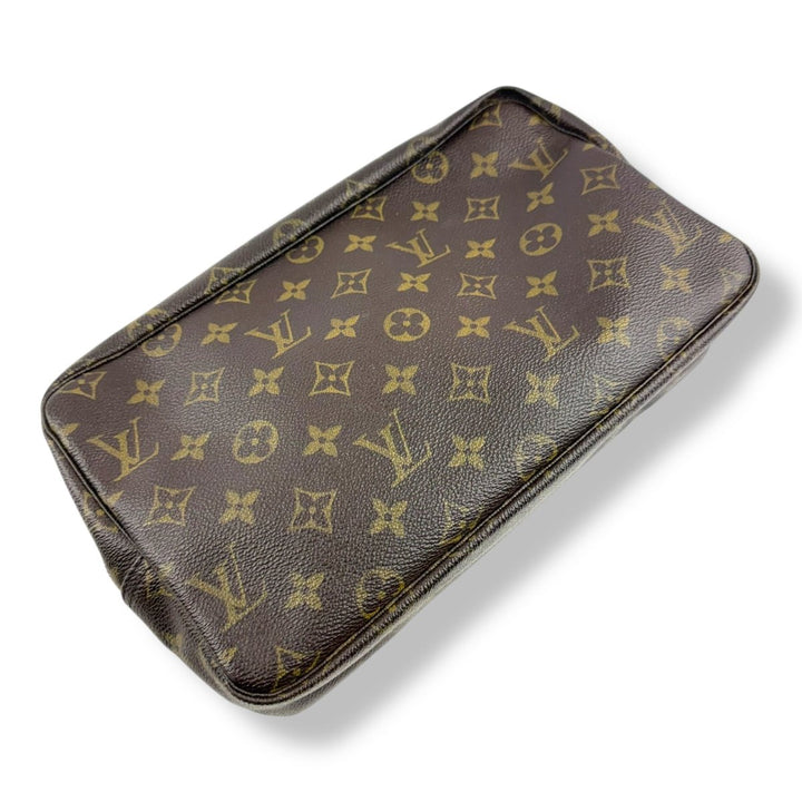 Louis Vuitton True Trousse 28 Brown Monogram Toiletry Pouch - Lux Central