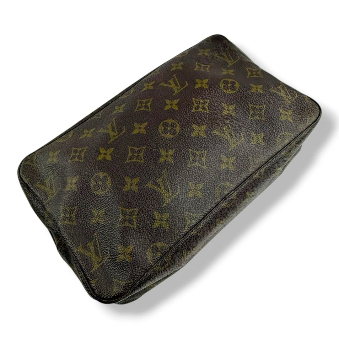 Louis Vuitton True Trousse 28 Brown Monogram Toiletry Pouch - Lux Central