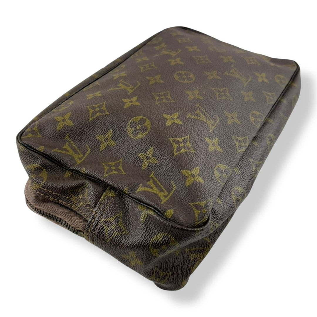 Louis Vuitton True Trousse 28 Brown Monogram Toiletry Pouch - Lux Central
