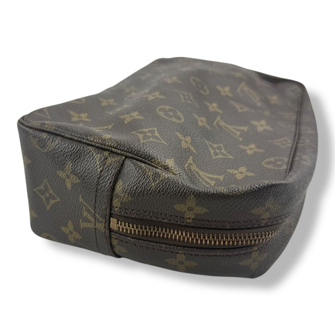 Louis Vuitton True Trousse 28 Brown Monogram Toiletry Pouch - Lux Central