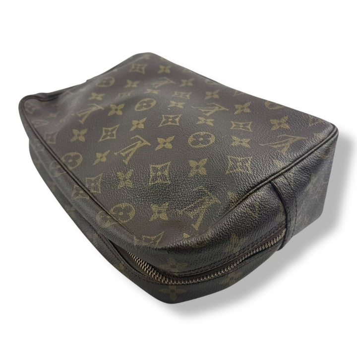 Louis Vuitton True Trousse 28 Brown Monogram Toiletry Pouch - Lux Central