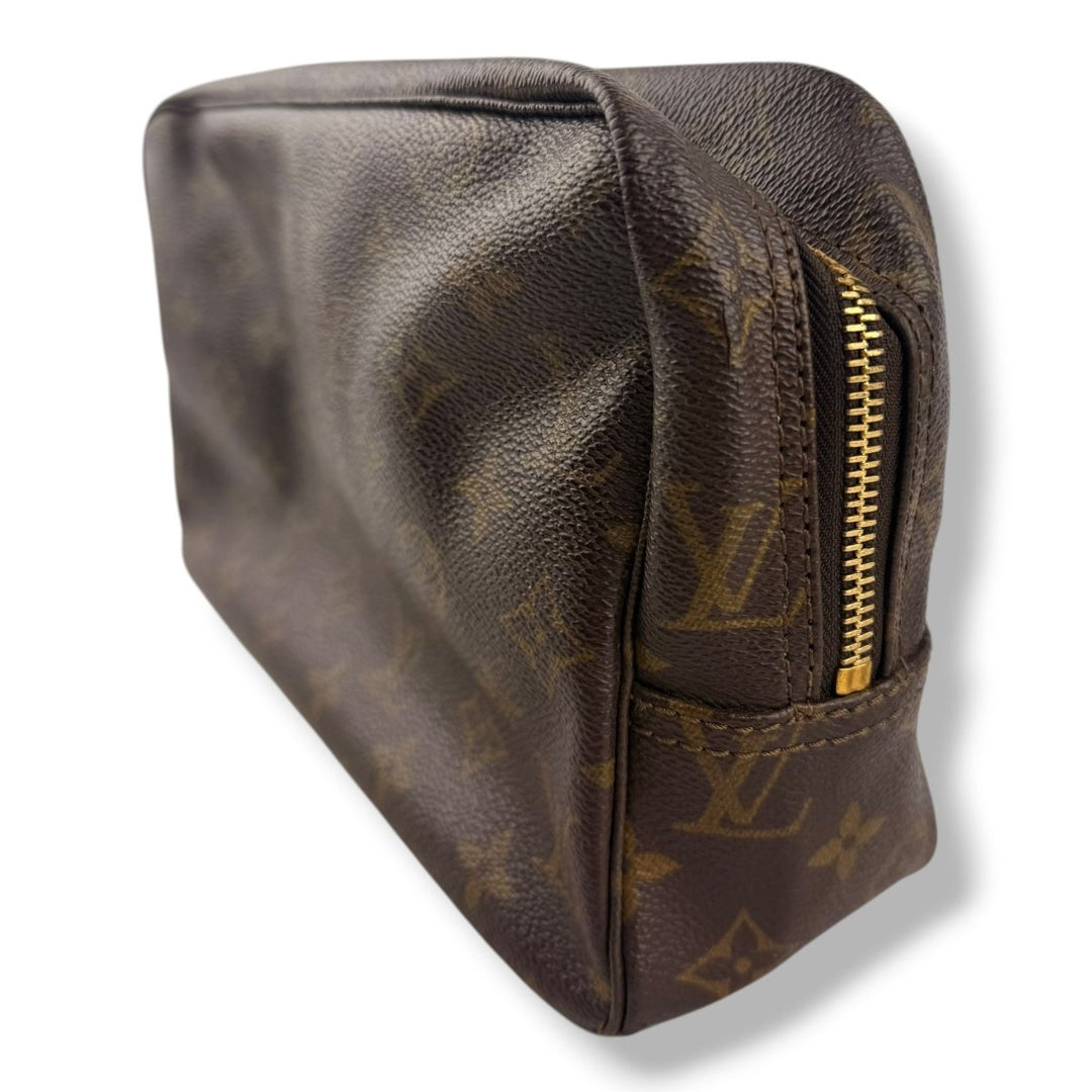 Louis Vuitton True Trousse 28 Brown Monogram Toiletry Pouch - Lux Central