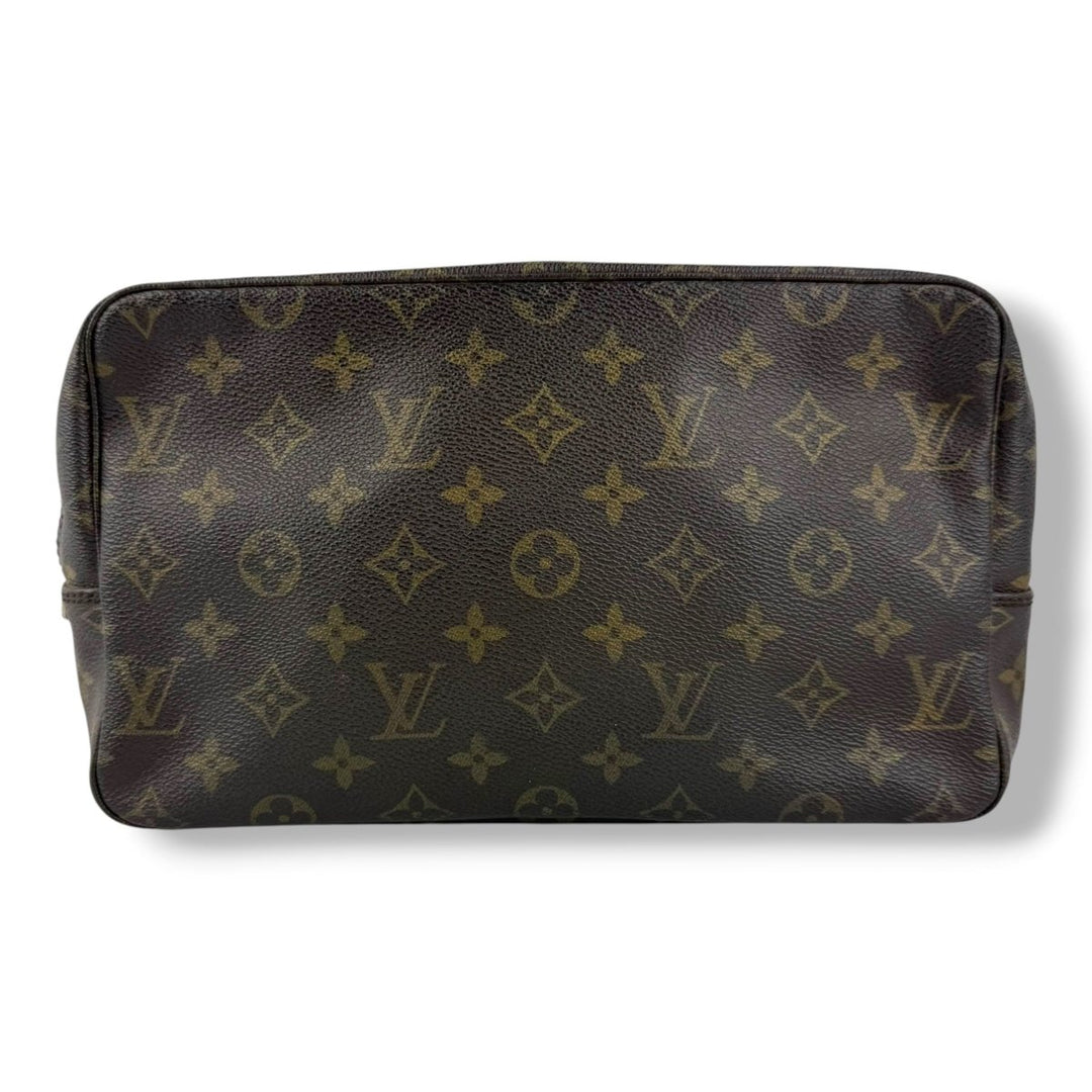 Louis Vuitton True Trousse 28 Brown Monogram Toiletry Pouch - Lux Central