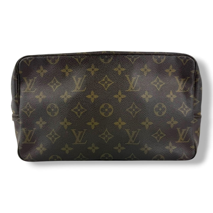 Louis Vuitton True Trousse 28 Brown Monogram Toiletry Pouch - Lux Central