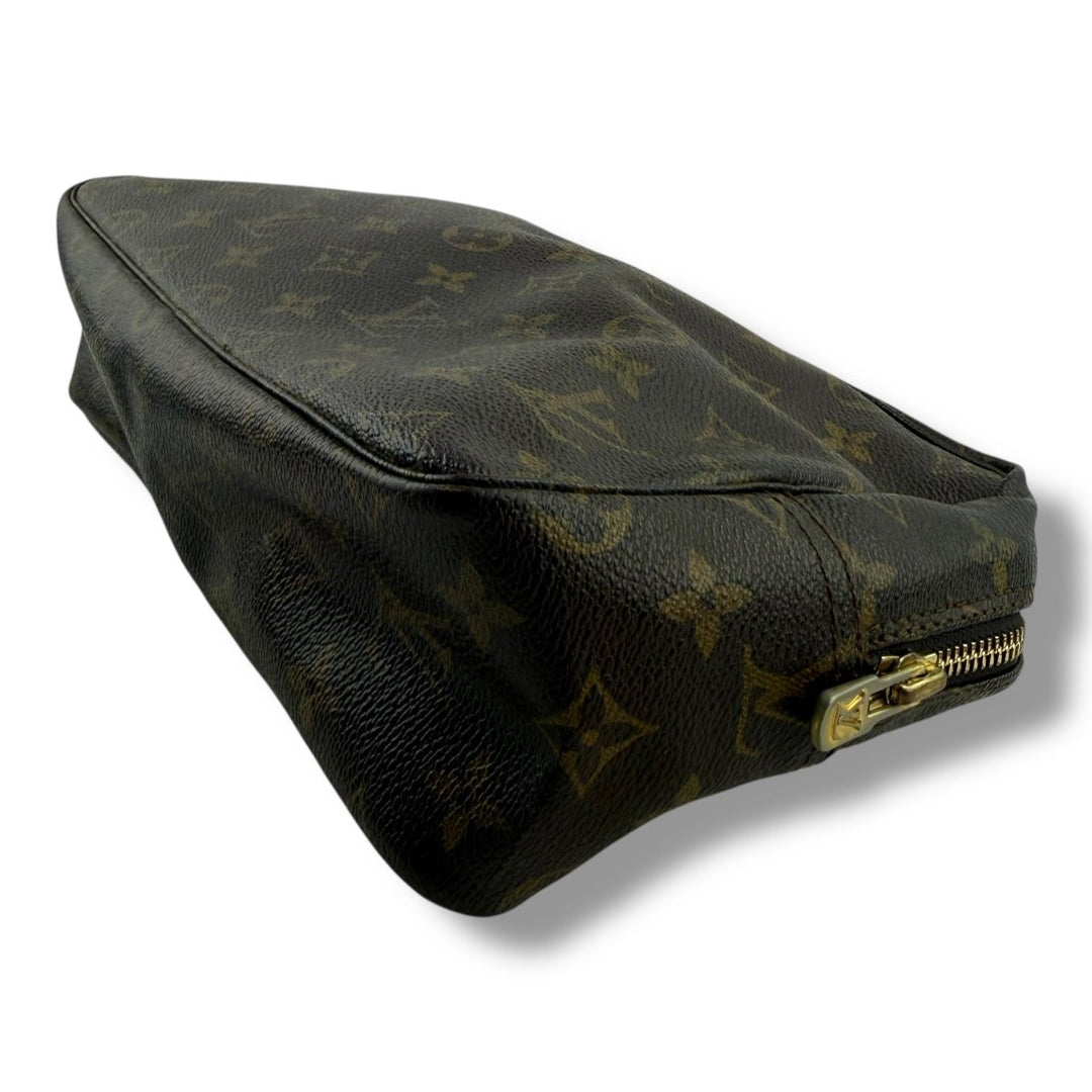 Louis Vuitton True Trousse 28 Brown Monogram Toiletry Pouch - Lux Central