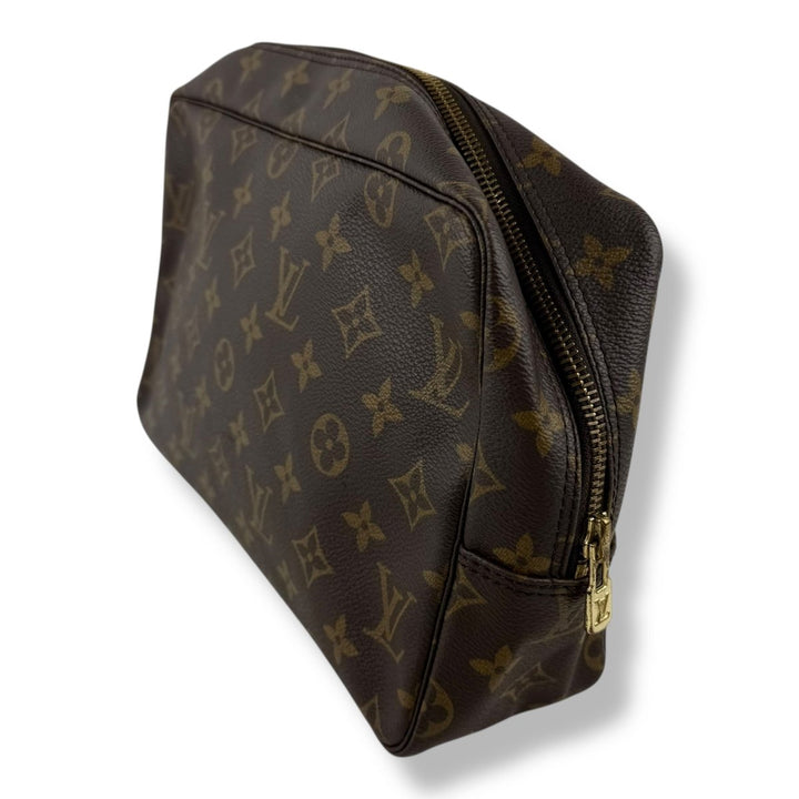 Louis Vuitton True Trousse 28 Brown Monogram Toiletry Pouch - Lux Central