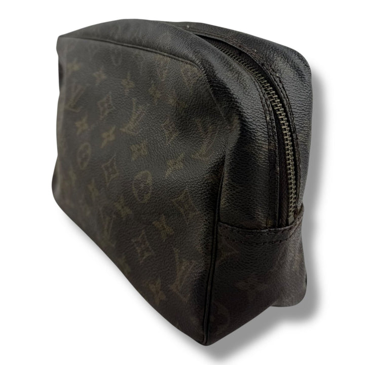 Louis Vuitton True Trousse 28 Brown Monogram Toiletry Pouch - Lux Central