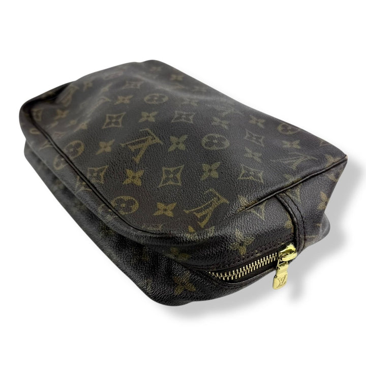 Louis Vuitton True Trousse 28 Brown Monogram Toiletry Pouch - Lux Central