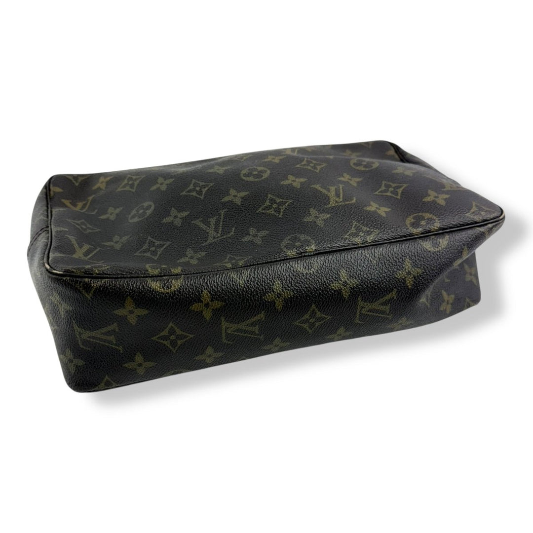 Louis Vuitton True Trousse 28 Brown Monogram Toiletry Pouch - Lux Central