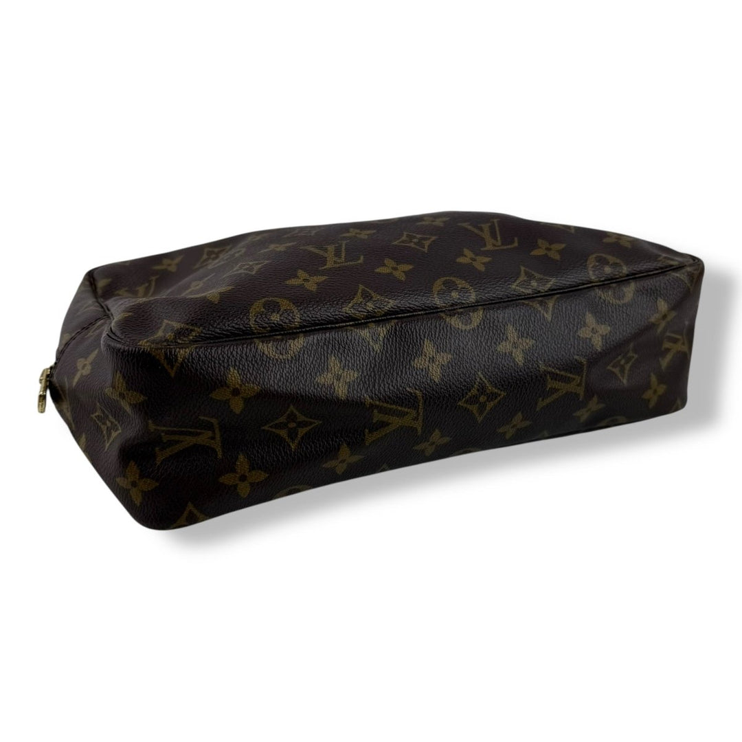 Louis Vuitton True Trousse 28 Brown Monogram Toiletry Pouch - Lux Central