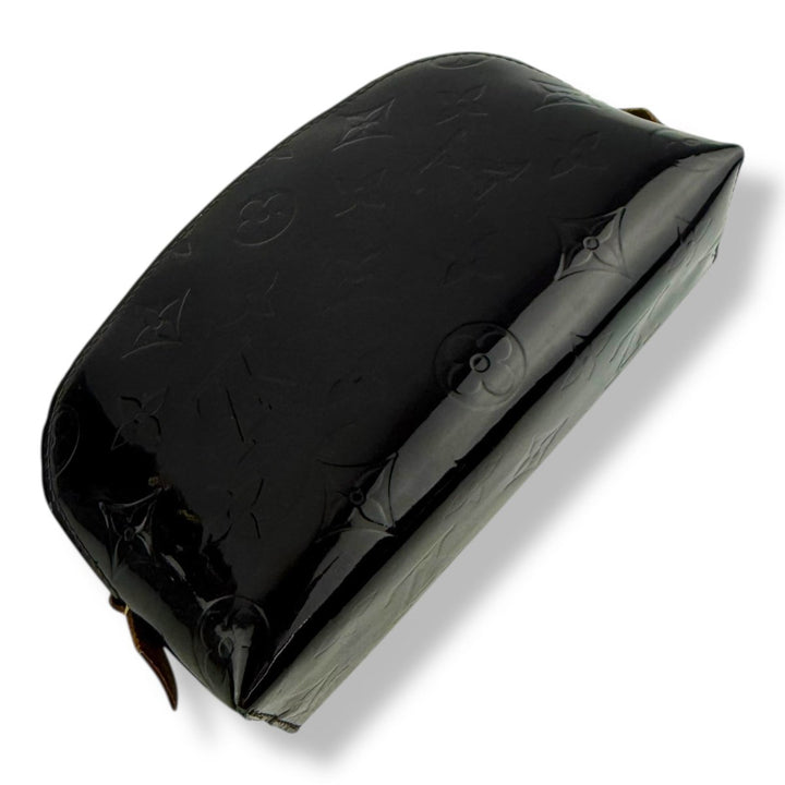 Louis Vuitton Vernis Leather Amarante Monogram Travel Cosmetic Pouch - Lux Central
