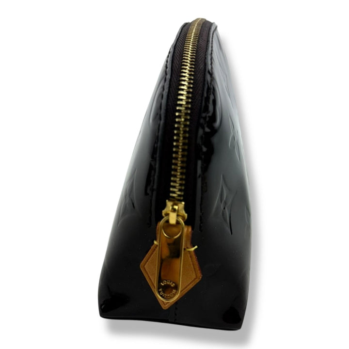 Louis Vuitton Vernis Leather Amarante Monogram Travel Cosmetic Pouch - Lux Central