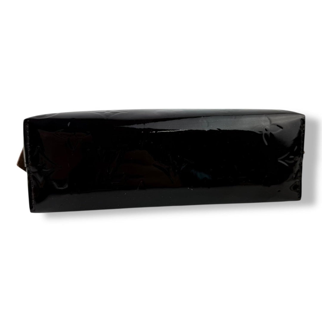 Louis Vuitton Vernis Leather Amarante Monogram Travel Cosmetic Pouch - Lux Central