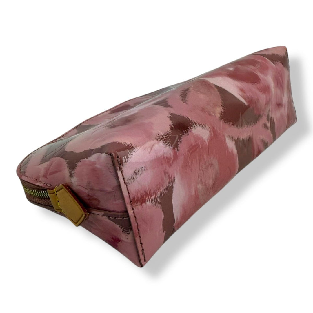 Louis Vuitton Vernis Pink Rose Travel Cosmetic Pouch - Lux Central