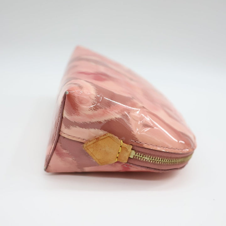 Louis Vuitton Vernis PM Pink Rose Travel Cosmetic Pouch - Lux Central