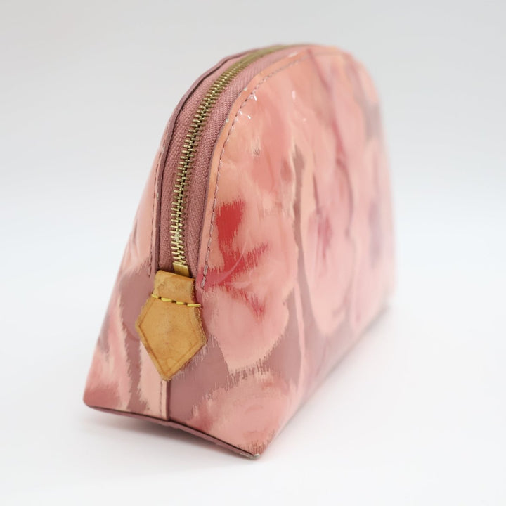 Louis Vuitton Vernis PM Pink Rose Travel Cosmetic Pouch - Lux Central