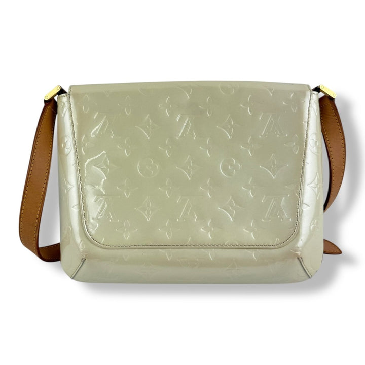 Louis Vuitton Vernis White Thompson Street Handbag - Lux Central