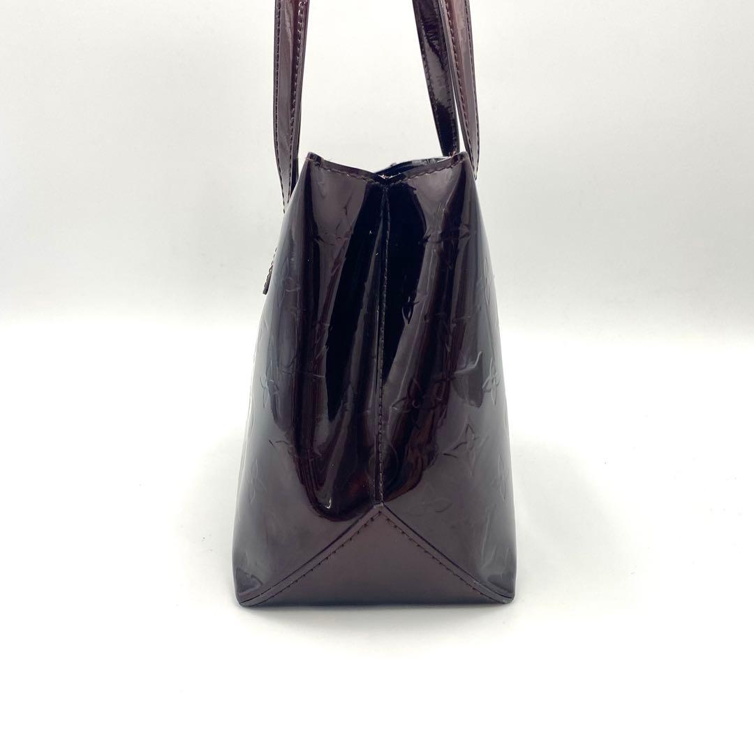 Louis Vuitton Vernis Wilshire PM Tote Bag Handbag Amarante - Lux Central