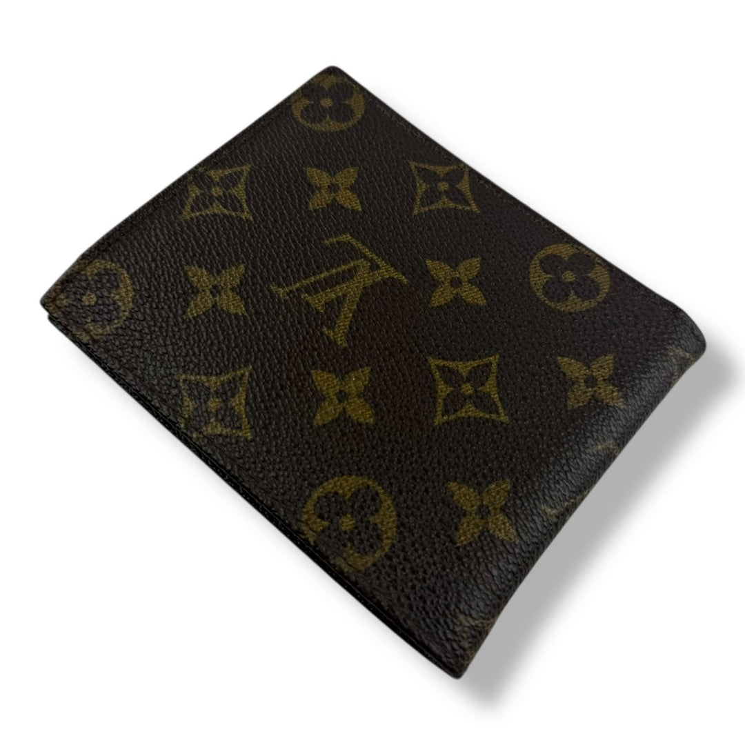 Louis Vuitton Vintage Bifold Brown Monogram Wallet - Lux Central