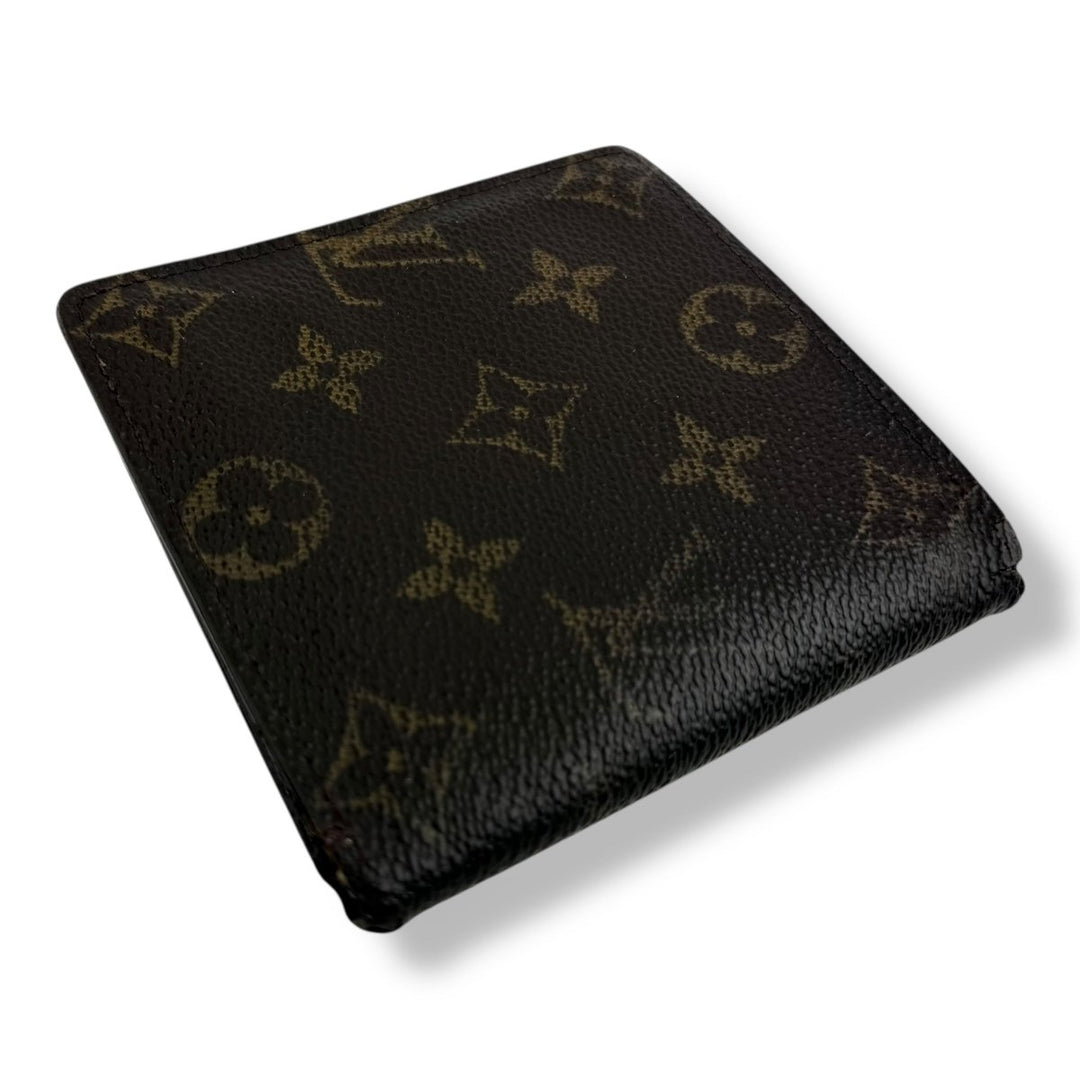Louis Vuitton Vintage Bifold Brown Monogram Wallet - Lux Central