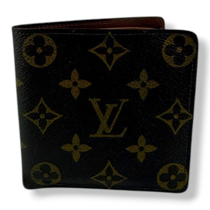 Louis Vuitton Vintage Bifold Brown Monogram Wallet - Lux Central