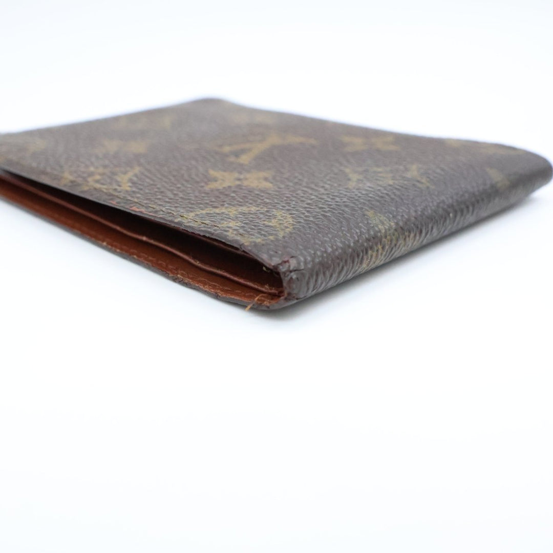 Louis Vuitton Vintage Bifold Brown Monogram Wallet - Lux Central