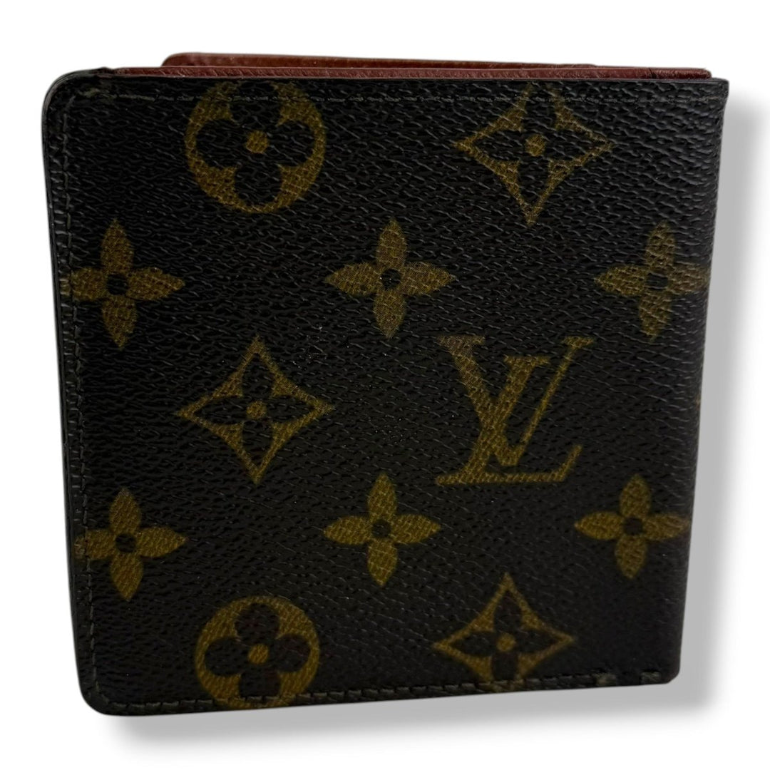Louis Vuitton Vintage Bifold Brown Monogram Wallet - Lux Central
