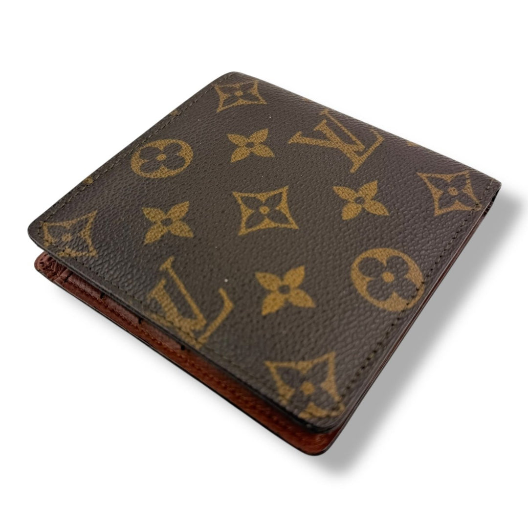 Louis Vuitton Vintage Bifold Brown Monogram Wallet - Lux Central