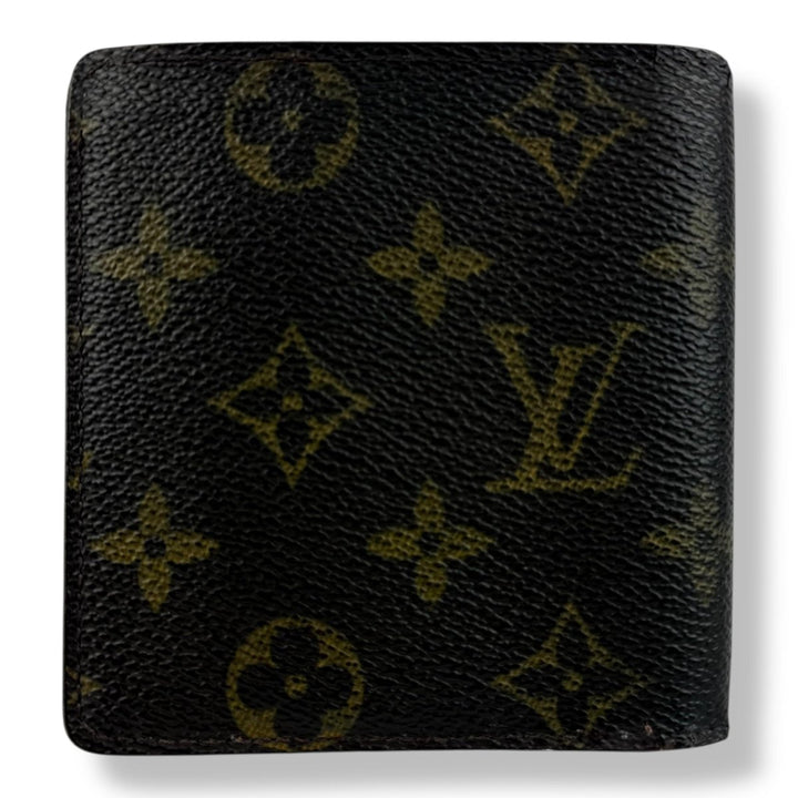 Louis Vuitton Vintage Bifold Brown Monogram Wallet - Lux Central