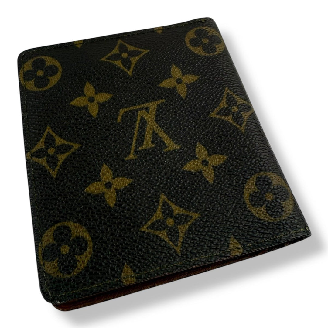 Louis Vuitton Vintage Bifold Brown Monogram Wallet - Lux Central
